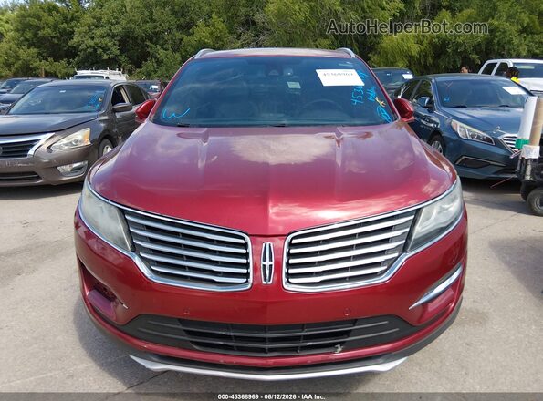 5LMCJ3C94HUL09280 2017 LINCOLN MKC Burgundy Instrument cluster view