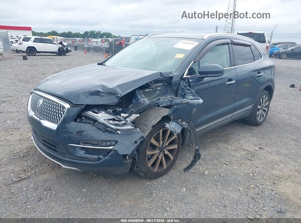 5LMCJ3C94KUL04135 2019 LINCOLN MKC Blue Front left