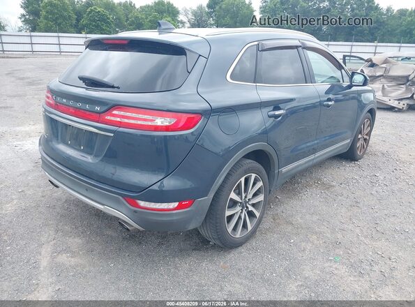 5LMCJ3C94KUL04135 2019 LINCOLN MKC Blue Rear right
