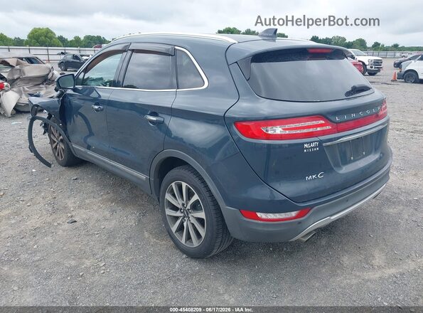 5LMCJ3C94KUL04135 2019 LINCOLN MKC Blue Rear left