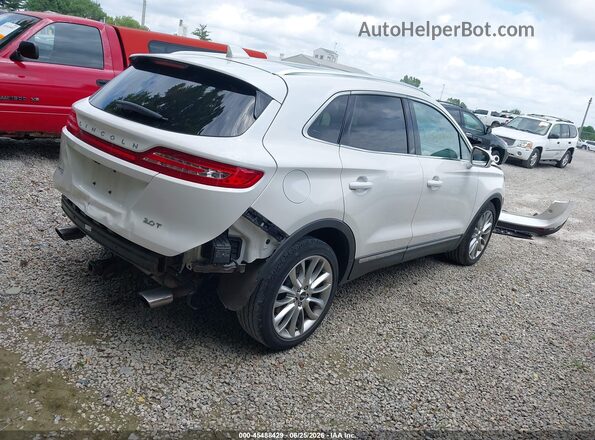 5LMCJ3C96HUL19390 2017 LINCOLN MKC White Задня права чверть