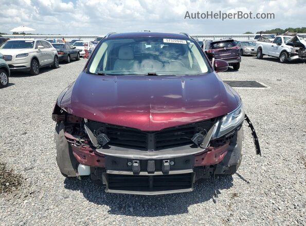 5LMCJ3C97HUL46758 2017 LINCOLN MKC Burgundy 