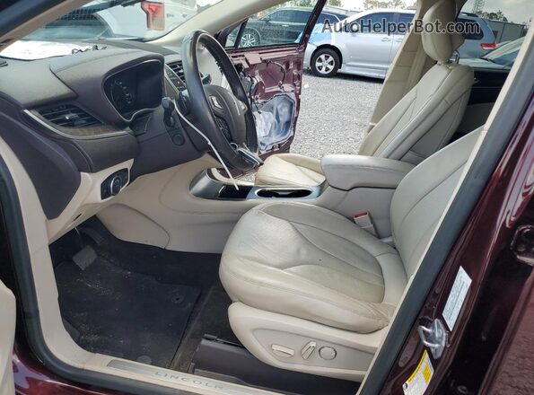 5LMCJ3C97HUL46758 2017 LINCOLN MKC Burgundy 
