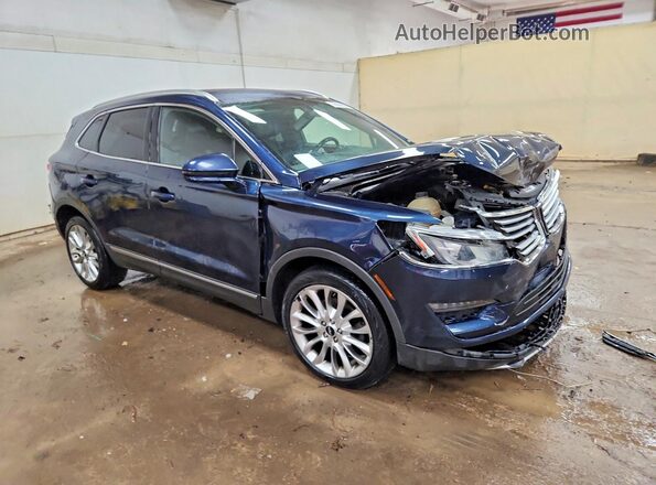 5LMCJ3C98HUL24283 2017 LINCOLN MKC Blue Przód prawy