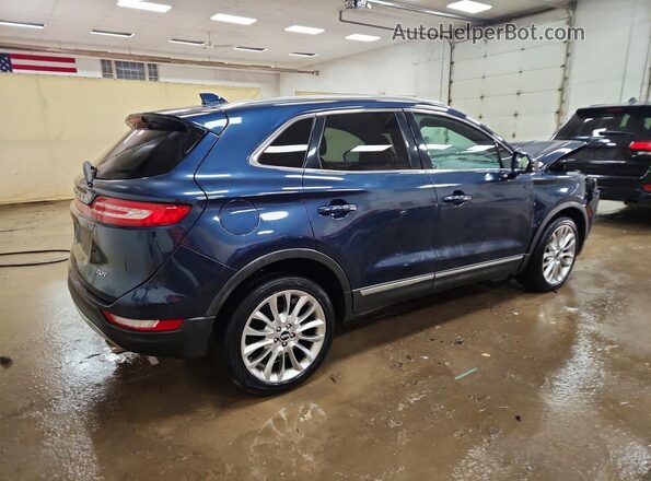 5LMCJ3C98HUL24283 2017 LINCOLN MKC Blue Tył prawy