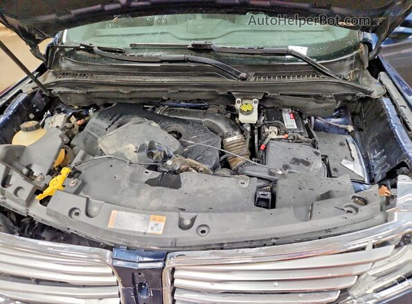 5LMCJ3C98HUL24283 2017 LINCOLN MKC Blue Widok komory silnika
