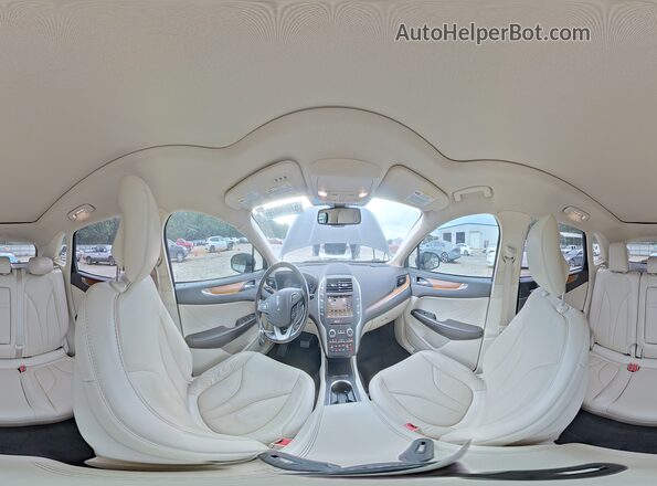 5LMCJ3C9XGUJ08577 2016 LINCOLN MKC Black Widok wnętrza 360 stopni