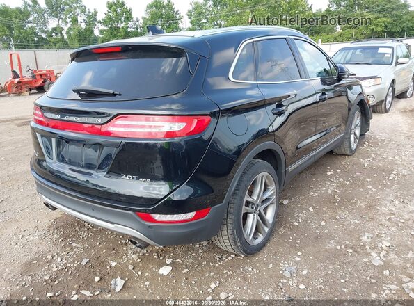 5LMCJ3D90HUL54327 2017 LINCOLN MKC Black Задня права чверть