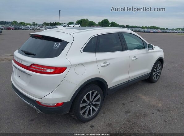 5LMCJ3D95KUL43041 2019 LINCOLN MKC White Հետևի աջ
