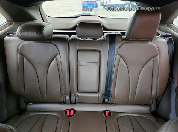 5LMCJ3D96GUJ30008 2016 LINCOLN MKC Black Rear seats view