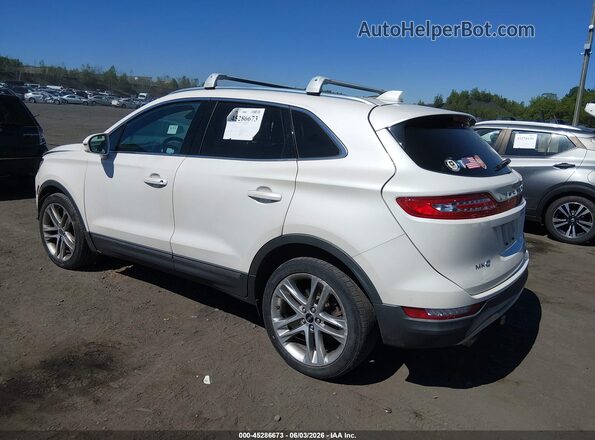 5LMCJ3D97JUL31990 2018 LINCOLN MKC Белый Задняя левая четверть