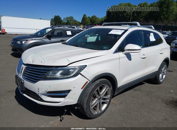 5LMCJ3D97JUL31990 2018 LINCOLN MKC Белый Передняя левая четверть