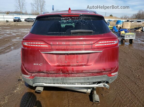 5LMCJ3D99KUL32463 2019 LINCOLN MKC Red Vista trasera