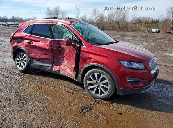 5LMCJ3D99KUL32463 2019 LINCOLN MKC Red Delantero derecho