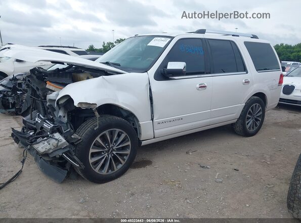 5LMJJ2HT3GEL02805 2016 LINCOLN NAVIGATOR White Przód lewy
