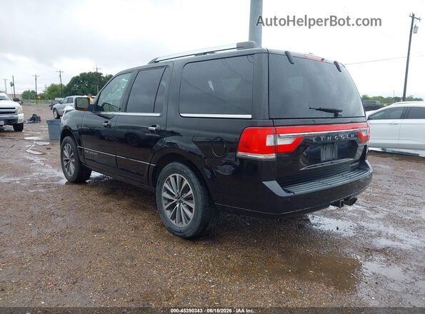5LMJJ2HT4HEL09277 2017 LINCOLN NAVIGATOR Black Tył lewy
