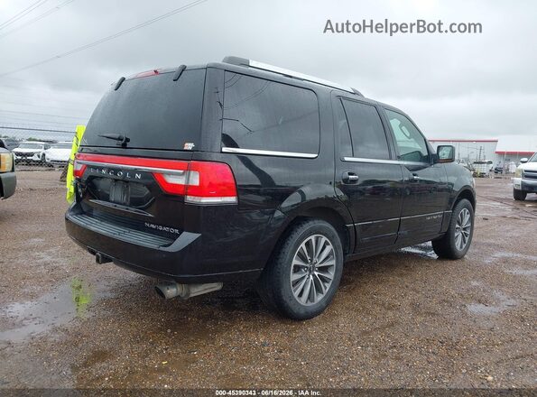 5LMJJ2HT4HEL09277 2017 LINCOLN NAVIGATOR Black Tył prawy
