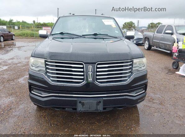 5LMJJ2HT4HEL09277 2017 LINCOLN NAVIGATOR Black Widok zestawu wskaźników