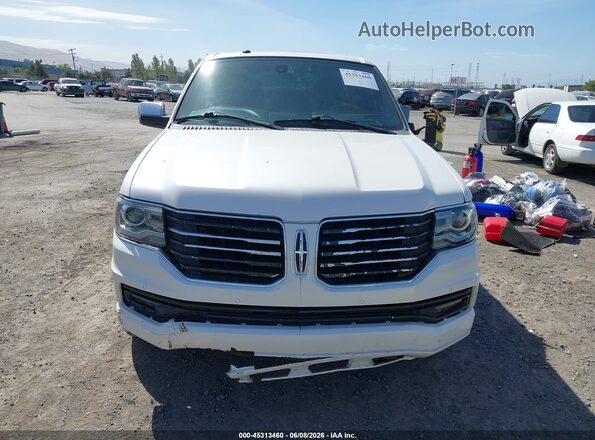5LMJJ2HT5HEL07828 2017 LINCOLN NAVIGATOR White Vista frontal