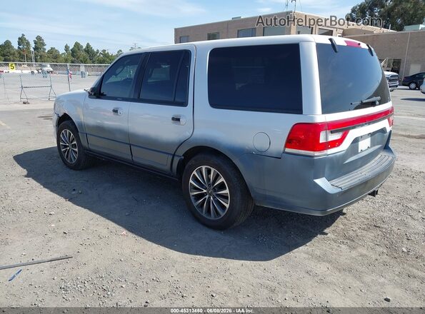 5LMJJ2HT5HEL07828 2017 LINCOLN NAVIGATOR White Trasero izquierdo