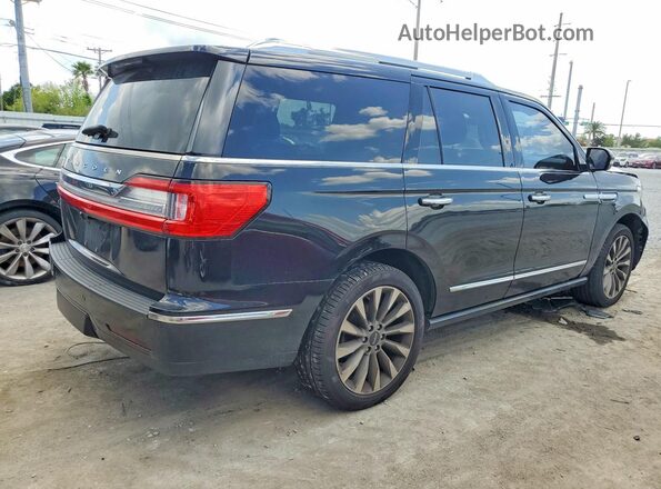 5LMJJ2HT5JEL11237 2018 LINCOLN NAVIGATOR Черный Задняя правая четверть