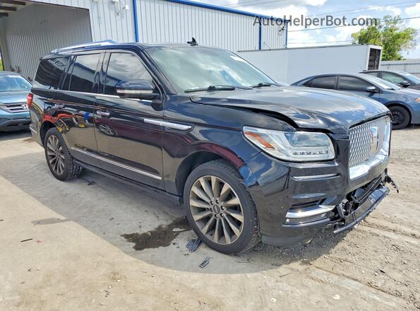 5LMJJ2HT5JEL11237 2018 LINCOLN NAVIGATOR Черный Передняя правая четверть