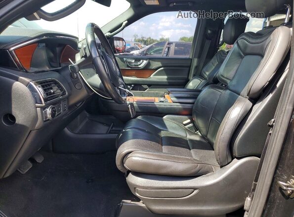 5LMJJ2HT5JEL11237 2018 LINCOLN NAVIGATOR Черный Вид салона спереди