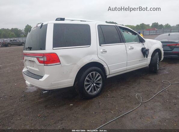 5LMJJ2HT8HEL02249 2017 LINCOLN NAVIGATOR Белый Задняя правая четверть