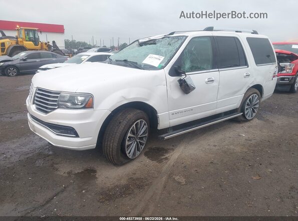 5LMJJ2HT8HEL02249 2017 LINCOLN NAVIGATOR Белый Передняя левая четверть