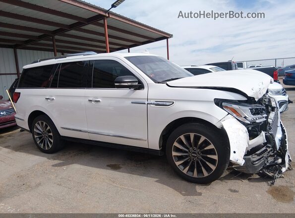 5LMJJ2HT9KEL16362 2019 LINCOLN NAVIGATOR White სალონის 360-გრადუსიანი ხედი