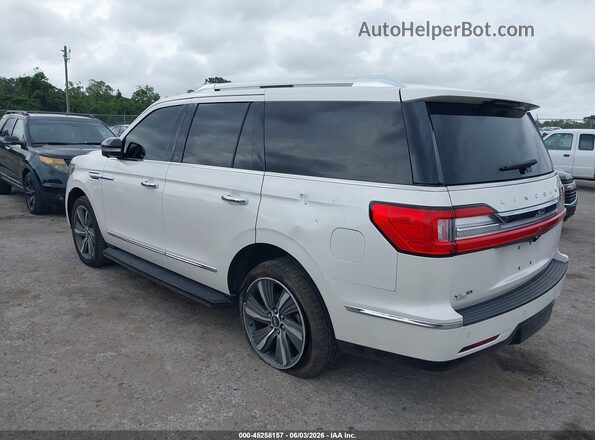 5LMJJ2JT1KEL13398 2019 LINCOLN NAVIGATOR White უკანა მარცხენა