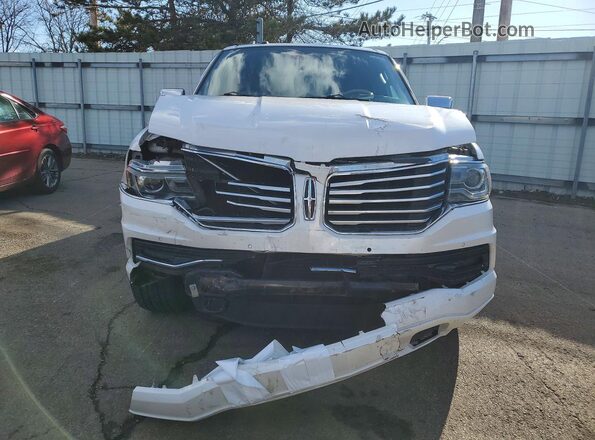 5LMJJ2JT3GEL00305 2016 LINCOLN NAVIGATOR White წინა ხედი