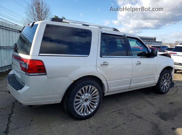 5LMJJ2JT3GEL00305 2016 LINCOLN NAVIGATOR White უკანა მარჯვენა