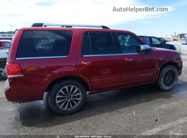 5LMJJ2JT7GEL02588 2016 LINCOLN NAVIGATOR Red Front view