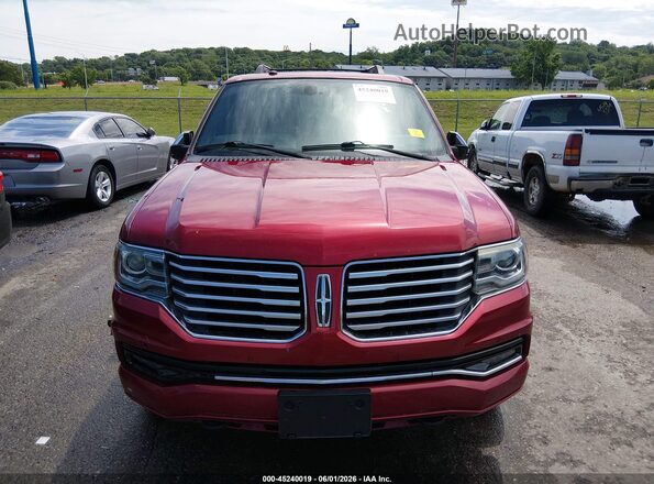 5LMJJ2JT7GEL02588 2016 LINCOLN NAVIGATOR Red 