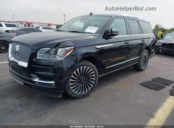 5LMJJ2KT6LEL21125 2020 LINCOLN NAVIGATOR Black Передня ліва чверть