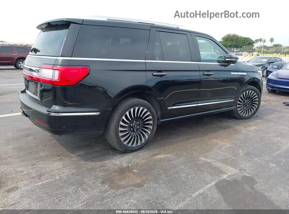 5LMJJ2KT6LEL21125 2020 LINCOLN NAVIGATOR Black Задня права чверть