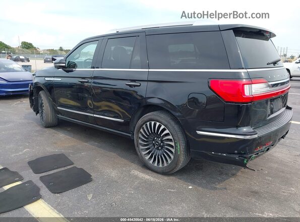 5LMJJ2KT6LEL21125 2020 LINCOLN NAVIGATOR Black Задня ліва чверть