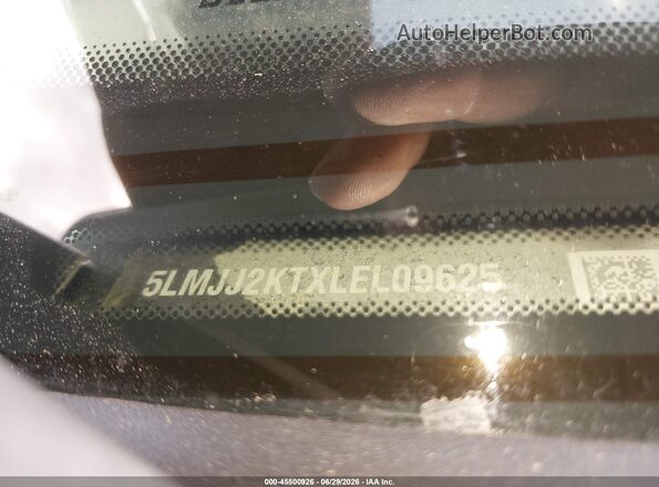 5LMJJ2KTXLEL09625 2020 LINCOLN NAVIGATOR Black Вид підкапотного простору