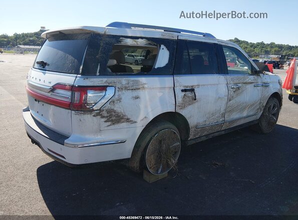 5LMJJ2LT0KEL26060 2019 LINCOLN NAVIGATOR Белый Задняя правая четверть