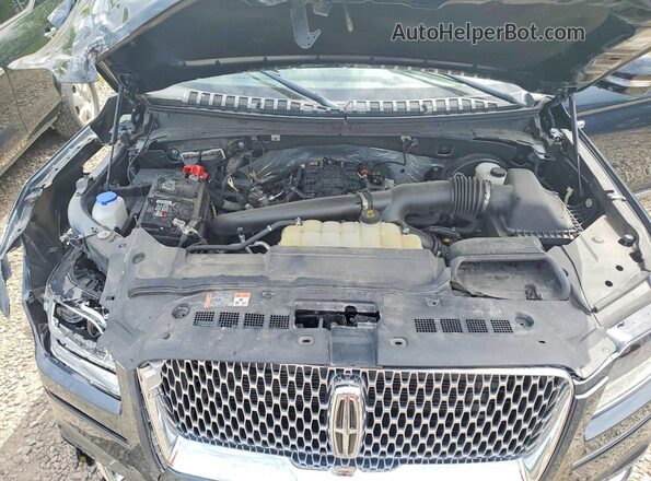 5LMJJ2LT0MEL00884 2021 LINCOLN NAVIGATOR Синий Вид подкапотного пространства