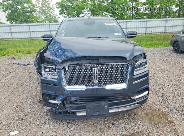 5LMJJ2LT0MEL00884 2021 LINCOLN NAVIGATOR Синий Вид спереди