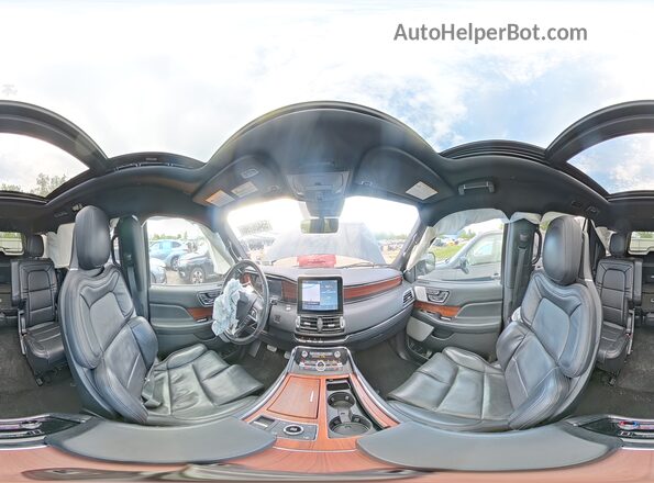 5LMJJ2LT0MEL00884 2021 LINCOLN NAVIGATOR Синий Панорамный вид салона 360°