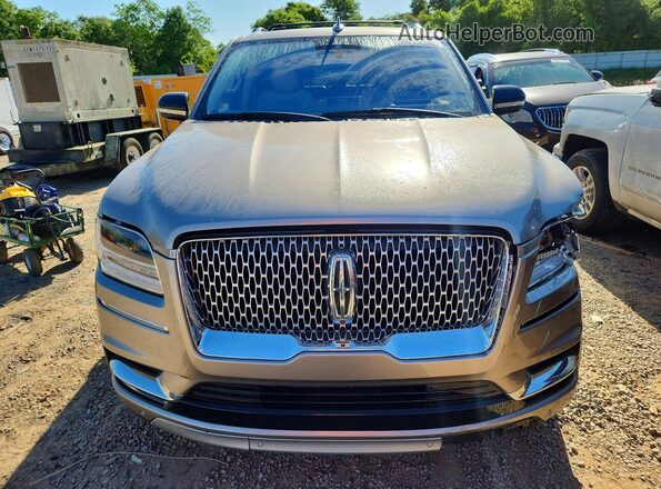 5LMJJ2LT3KEL10595 2019 LINCOLN NAVIGATOR Tan Вид спереду
