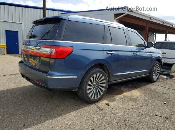 5LMJJ2LT7KEL18280 2019 LINCOLN NAVIGATOR Blue Հետևի աջ