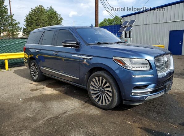 5LMJJ2LT7KEL18280 2019 LINCOLN NAVIGATOR Blue Առջևի աջ