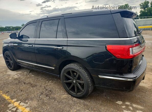 5LMJJ2LT9JEL07330 2018 LINCOLN NAVIGATOR Черный Задняя левая четверть