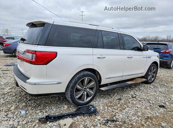 5LMJJ2LT9KEL11458 2019 LINCOLN NAVIGATOR White უკანა მარჯვენა