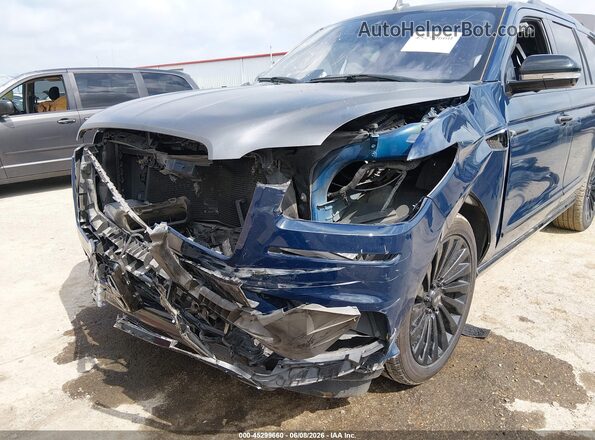 5LMJJ2LTXKEL25398 2019 LINCOLN NAVIGATOR Синий Вид спереди