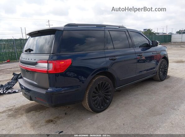 5LMJJ2LTXKEL25398 2019 LINCOLN NAVIGATOR Синий Задняя правая четверть